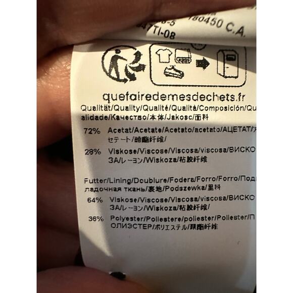 Boss Women's Dekava Notch Collar Vest Dress – Black – Size 2 – NWT Lady Boss - Picture 7 of 11